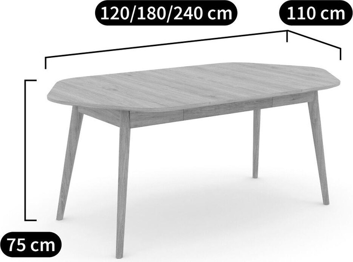 Actual product image La Redoute Interieurs Biface (120 x 110 x 75 cm)