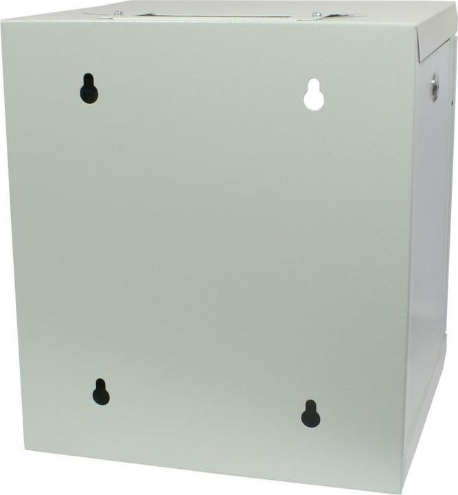 Produktbild Allnet 10 Wandgehäuse 6HE B312 / T300mm 1-teilig *lichtgrau* SMM-Serie (6 HE, 10 Zoll Rack)