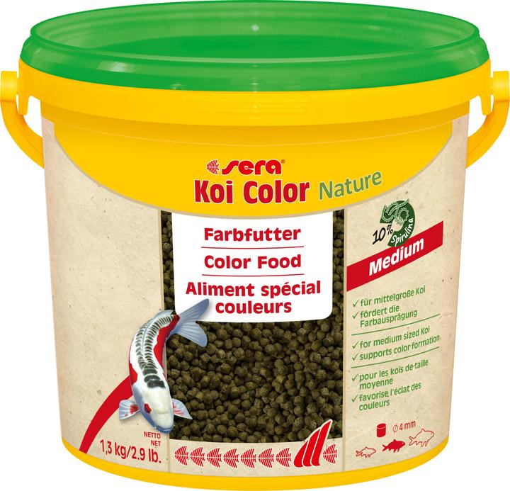 Produktbild Sera Farbfutter Koi Color Medium 3.800 ml (380 cl)