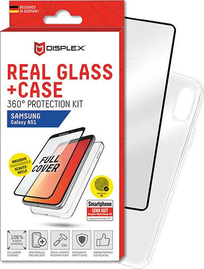 Produktbild Displex Real Glass, 2D Panzerglas + Handyhülle (1 Stück)