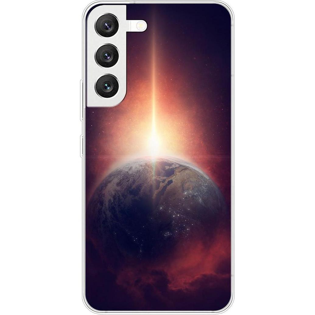König Design Hülle Handy Schutz für Samsung Galaxy S22 5G Case Cover Tasche Bumper Etuis TPU (Samsung Galaxy S22 5G), Sm...