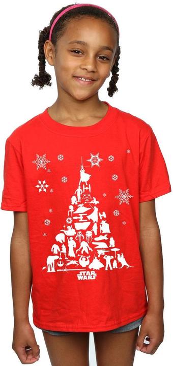 Produktbild Star Wars Christmas Tree TShirt Mädchen (152, 158)