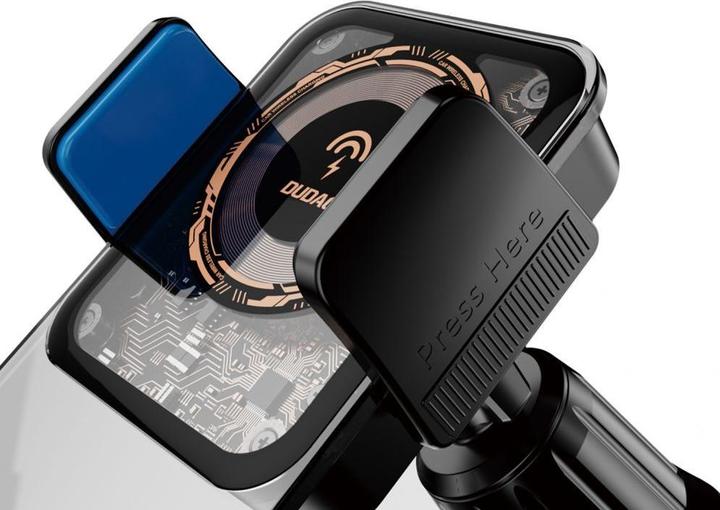 Immagine prodotto Dudao Supporto da auto a pinza F19 con caricatore induttivo da 15 W - nero