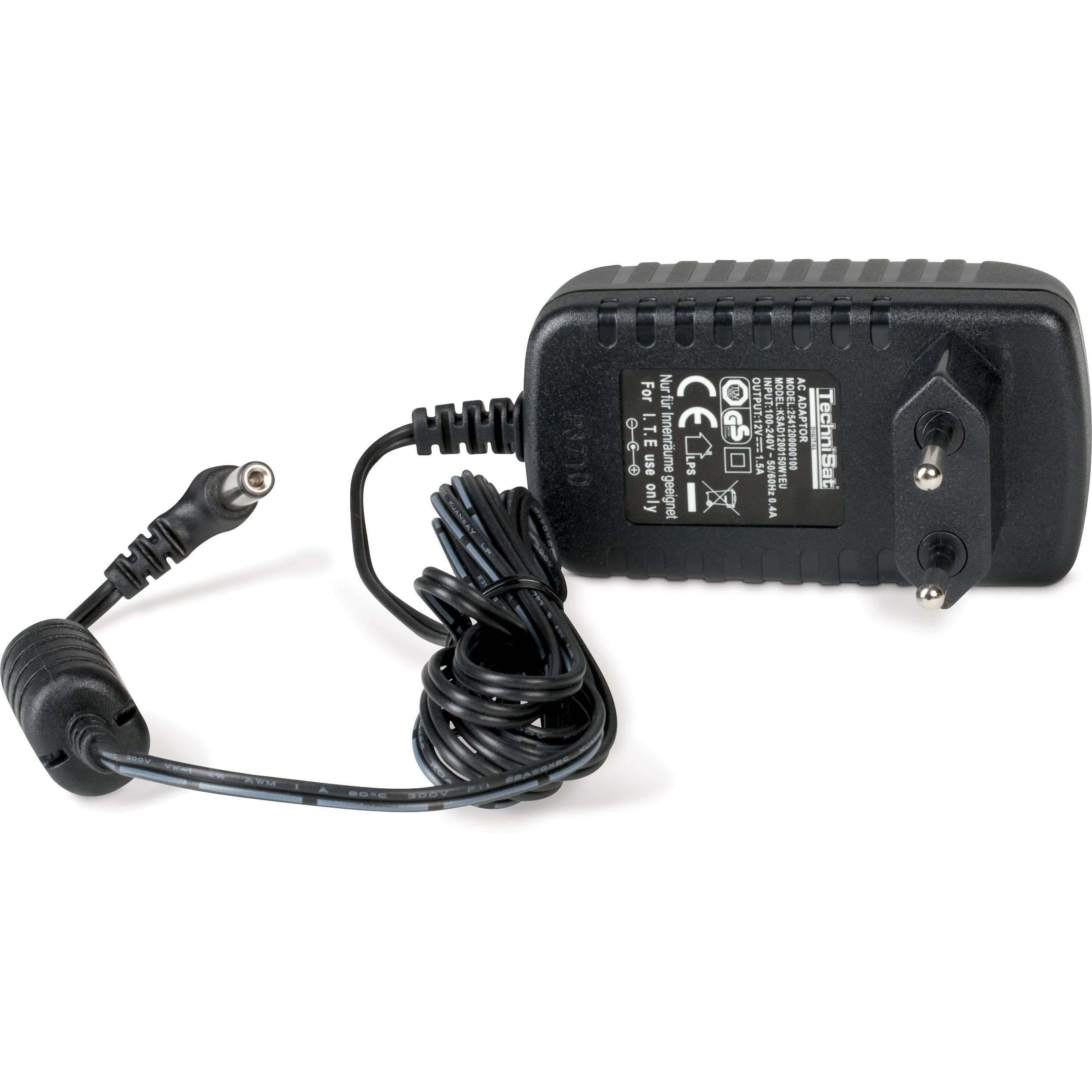 Thumbnail - TechniSat Netzteil für TechniRouter Mini 2/1x2 (Stromversorgung), TV Receiver Zubehör, Schwarz