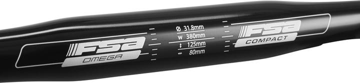 Produktbild FSA Omega Compact Rennlenker Ø31,8mm (31.80 mm)