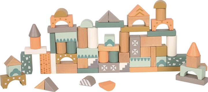 Image du produit Spielba Briques en bois 100 pièces