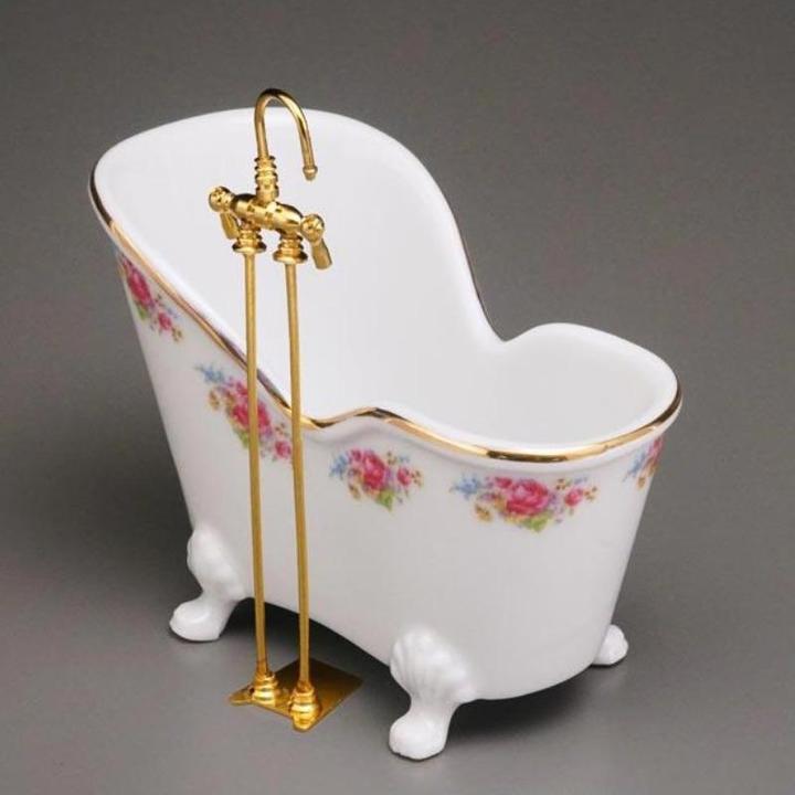 Image du produit Reutter 001.772/0 - Baignoire sabot "Dresdner Rose", miniature