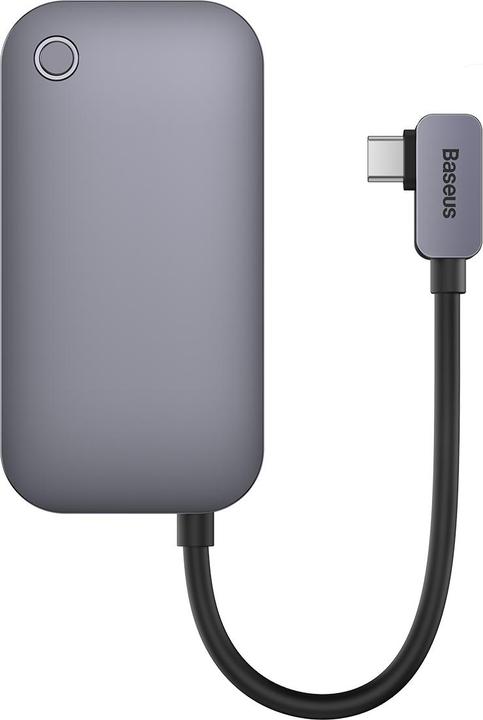 Image du produit Baseus Adaptateur PadJoy 6 ports Type-C HUB gris foncé (USB-C, 6 ports)