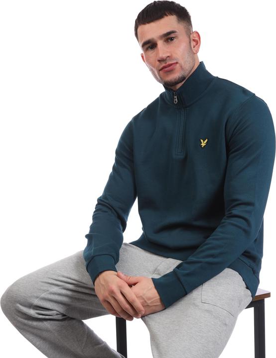 Produktbild Lyle and Scott mit kurzem Reissverschluss Sweatshirt Loopback (XS)
