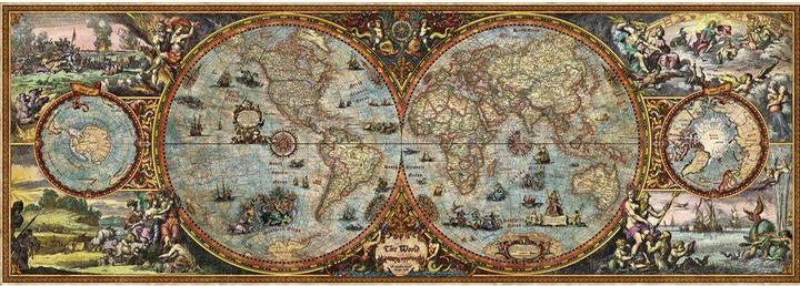 Produktbild Heye Hemisphere Map (6000 Teile)