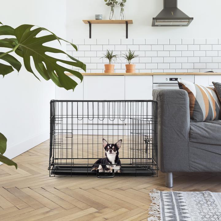 Produktbild Relaxdays Hundekäfig (Hund, Faltbar, Sicherheitsverschluss)