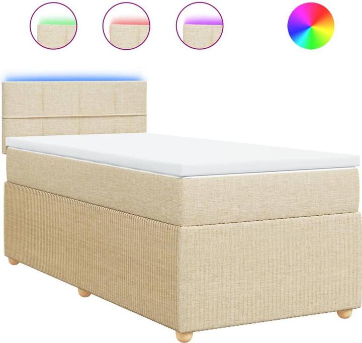 Actual product image vidaXL Boxspringbett (90 x 200 cm)