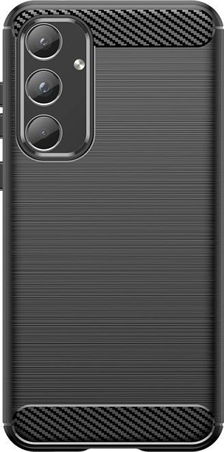 Produktbild Hurtel Carbon Case für Samsung Galaxy A55 - schwarz (Samsung Galaxy A55)