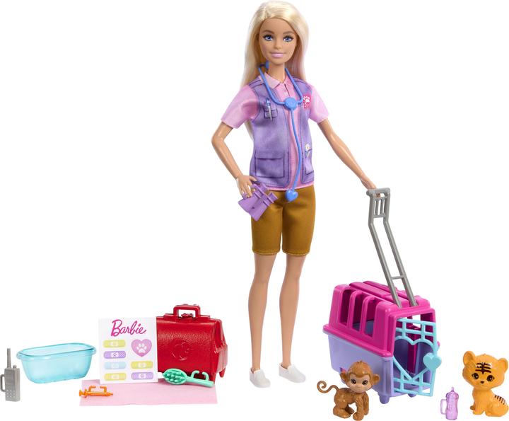 Produktbild Barbie NEW Animal Rescue & Recover Playset