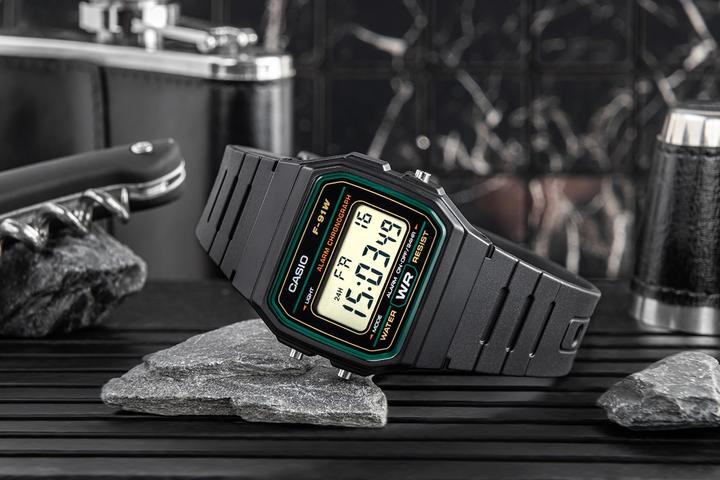 Immagine prodotto Casio Retro Vintage - F-91W-3D (Orologio digitale, 33 mm)