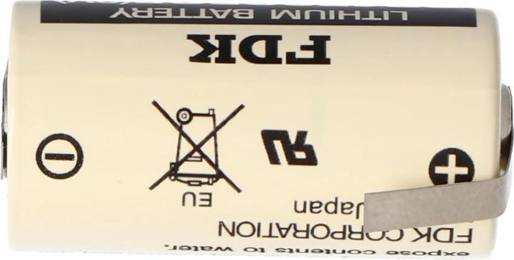 Immagine prodotto FDK Batterie CR17335 SE Size 2/3A, mit Lötfahne Z-Form (1 pz., 2/3 A, 1800 mAh)