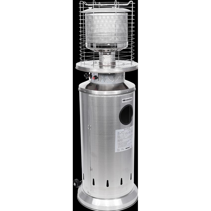 Sonnenkönig Vlam, Heizstrahler, Silber