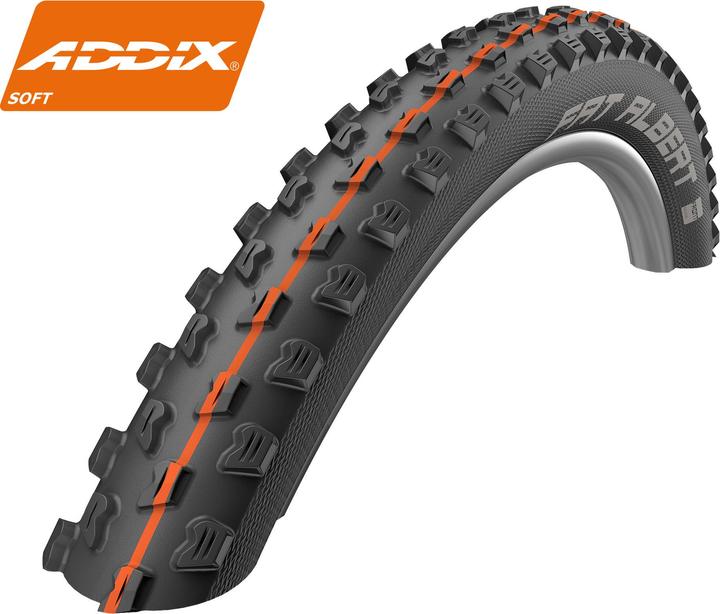 Produktbild Schwalbe Fat Albert Front Faltreifen 27,5" Addix Soft SnakeSkin TL-Easy (27.5 x 2.35, 60-584)