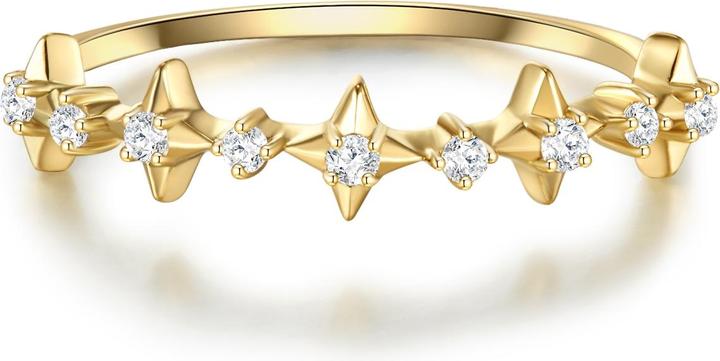 Immagine prodotto Glanzstücke München Donna Argento Sterling Cubic Zirconia Oro Giallo - 30306 (60, 925 Argento)
