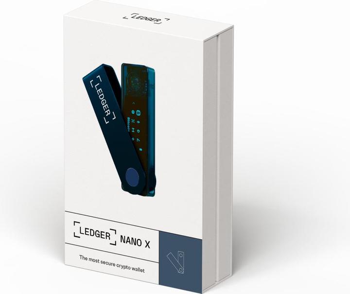 Image du produit Ledger Nano X - Sapphire Blue (Bitcoin, Ethereum Classic, Autrui)