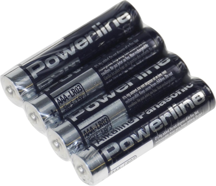 Immagine prodotto Panasonic Batteria Powerline -AAA Micro 48 pezzi - LR03AD (48 pz., AAA, 1300 mAh)