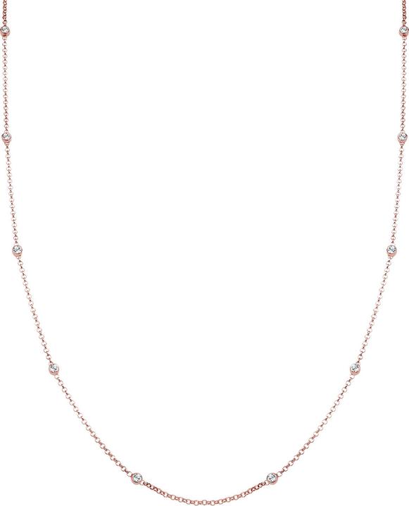 Immagine prodotto Elli Collana Solitario Cristalli di base Argento 925 (Cristallo di vetro, Argento 925, 45 cm)