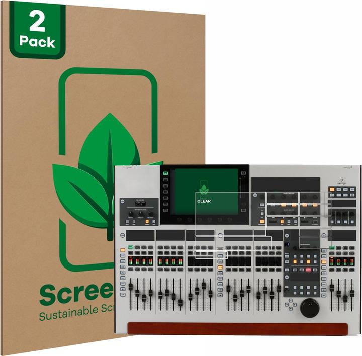 ScreenLeaf Schutzfolie nachhaltiger Displayschutz Display Schutz Folie Klar Transparent