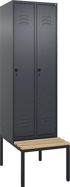Actual product image C+P Locker Classic PLUS bench seat (60 cm, 212 cm)