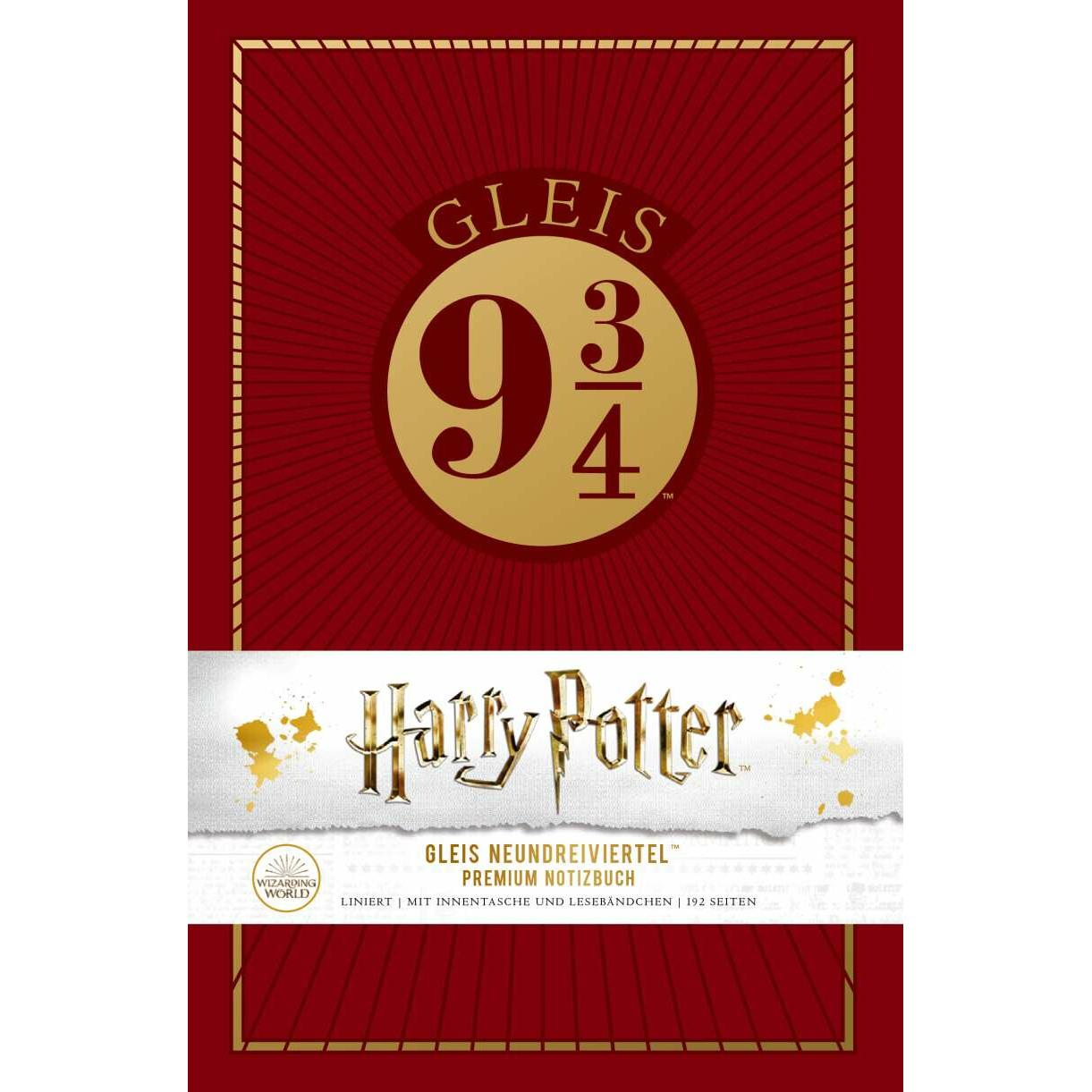 Riva Harry Potter: Gleis 9 ¾ Premium-Notizbuch
