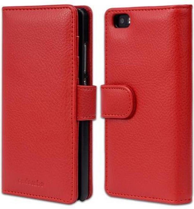 Actual product image Cadorabo Book with 3 card slots cover (Huawei P8 Lite)
