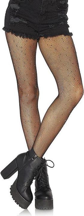 Produktbild Leg Avenue Gun metal stud fishnet tights
