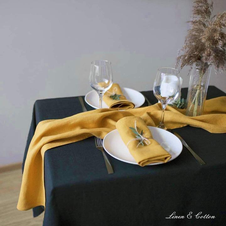 Image du produit Linen & Cotton Tischläufer Hygge (200 x 40 cm)