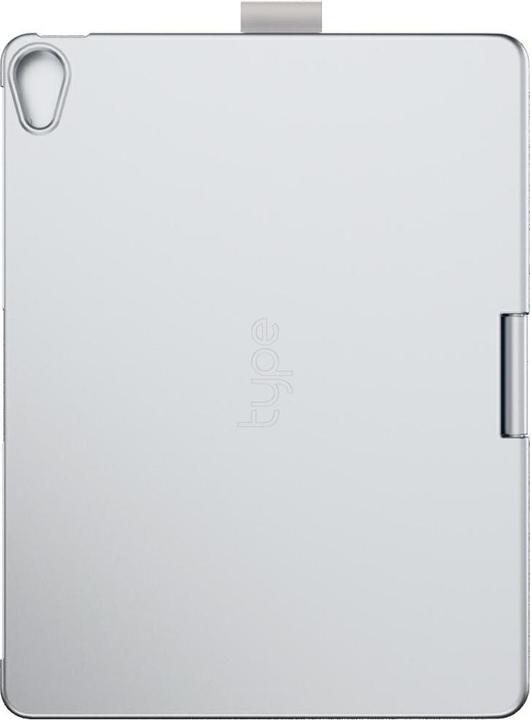 Actual product image Typecase Case Flexbook Touch with keyboard for iPad Air 11" 2024/2025 silver (Eng. Int., Apple iPad Air 11 2024)