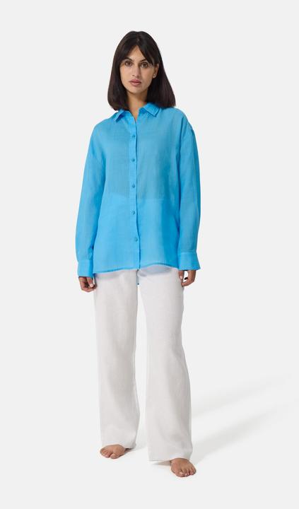 Actual product image Cash-Mere Ramie blouse oversize style (L)