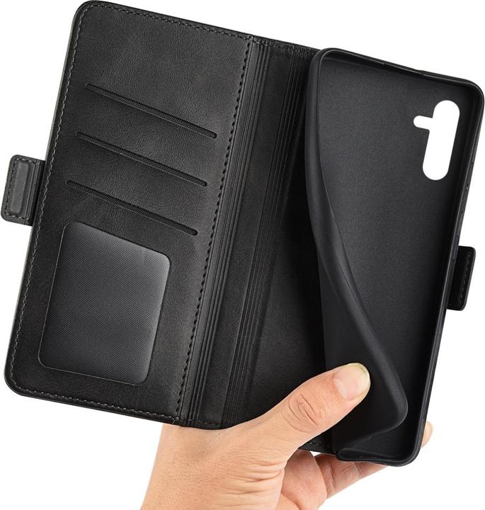 Actual product image Screenguard CardLounge Samsung Galaxy A14 5G Leather Case (Samsung Galaxy A14 5G)