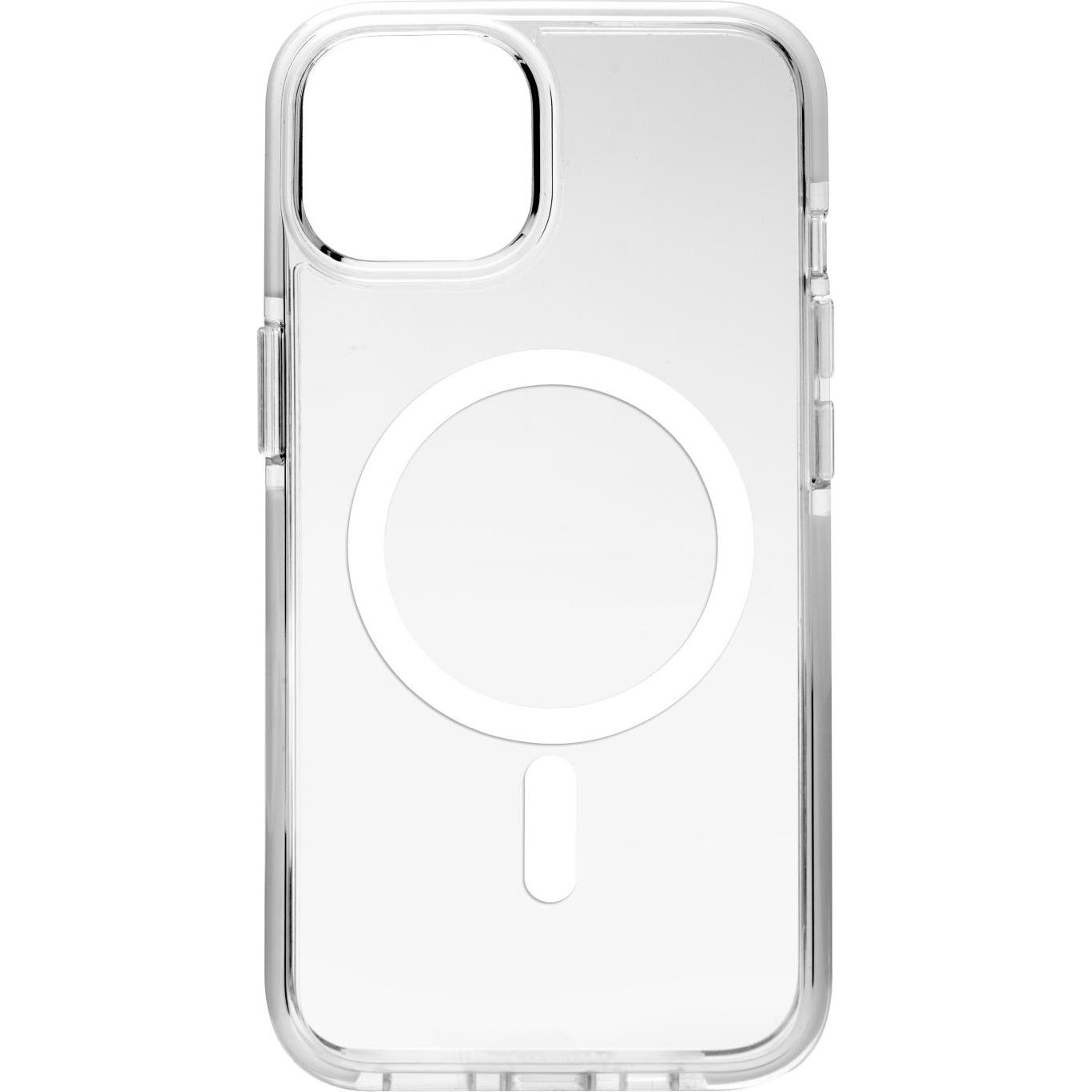 Puro Lite Mag Case iPhone 15 Plus transp. (Apple iPhone 15 Plus), Smartphone Hülle, Transparent