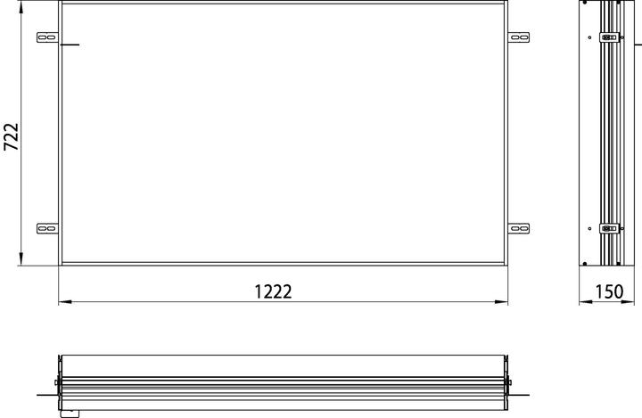 Produktbild Emco Einbaurahmen 1200er zu 9497 05x 74