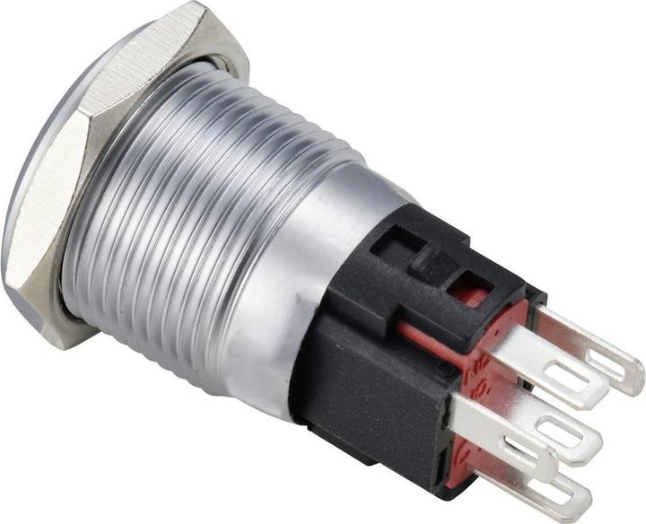 Image du produit Tru Components TC-12647508 Bouton-poussoir 250 V/AC 3 A 1 x arrêt/(marche) IP65 bleu tas