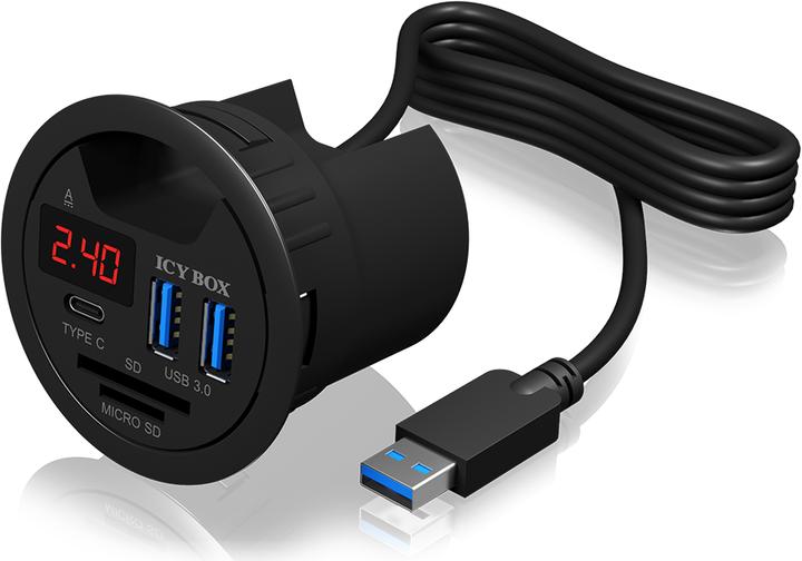 Image du produit Icy Box Ib-Hub1404 (USB-A, 3 ports)
