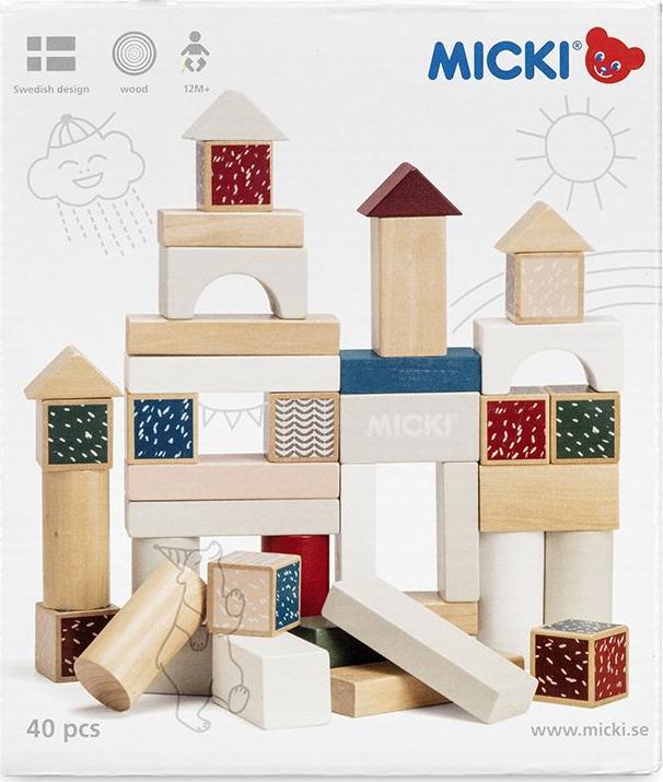 Image du produit Micki 40 blocs de construction