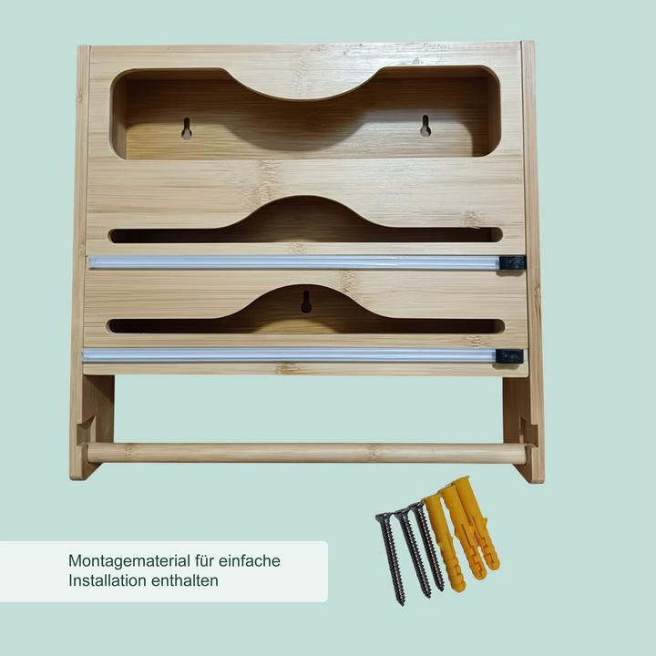 Actual product image Relaxdays wall-mounted roll holder