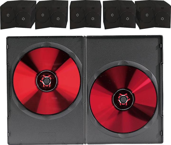 Produktbild Pearl Doppel DVD Slim Box 50er-Set