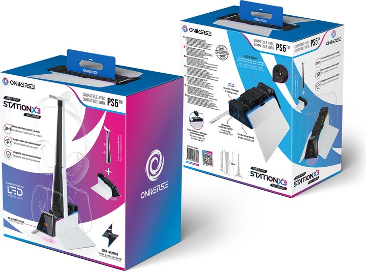 Actual product image Oniverse Ps5 Fast Charging Station X3 (PS5)