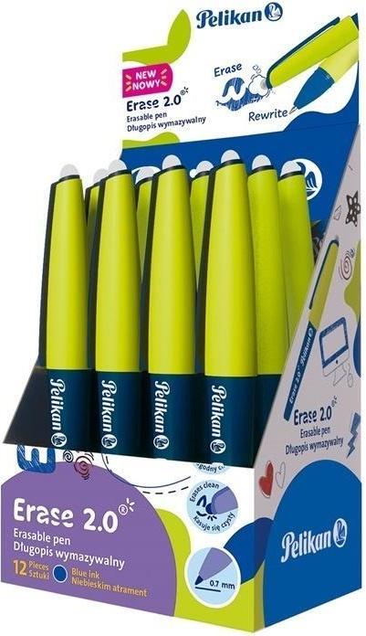 Actual product image Teka Erase 2.0 löschbarer Stift blau (12 Stück) (Blue, 12 x)