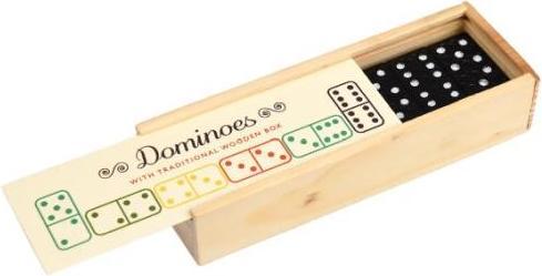 Image du produit Rex London Boîte en bois de dominos (Multilingue)