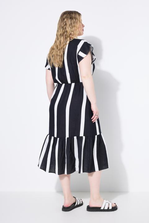Produktbild Studio Untold Midikleid, A-Line, Musselin, Streifen (46, 48)