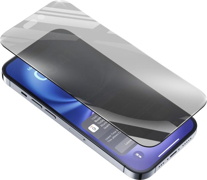 Actual product image Cellularline Top Secret Glass Eclipse (1 pcs., Apple iPhone 16 Plus)