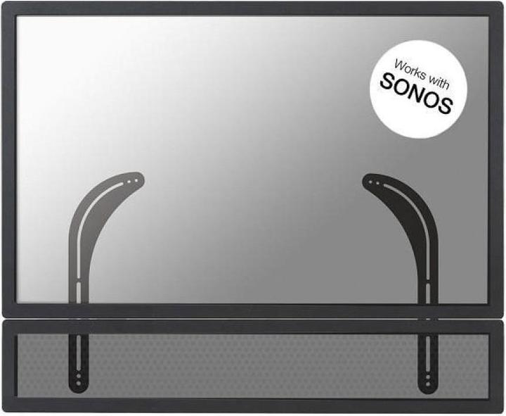 Produktbild Neomounts Nm-Usp100black (1 Stk., Wandmontage, Drehbar, Höhenverstellbar)