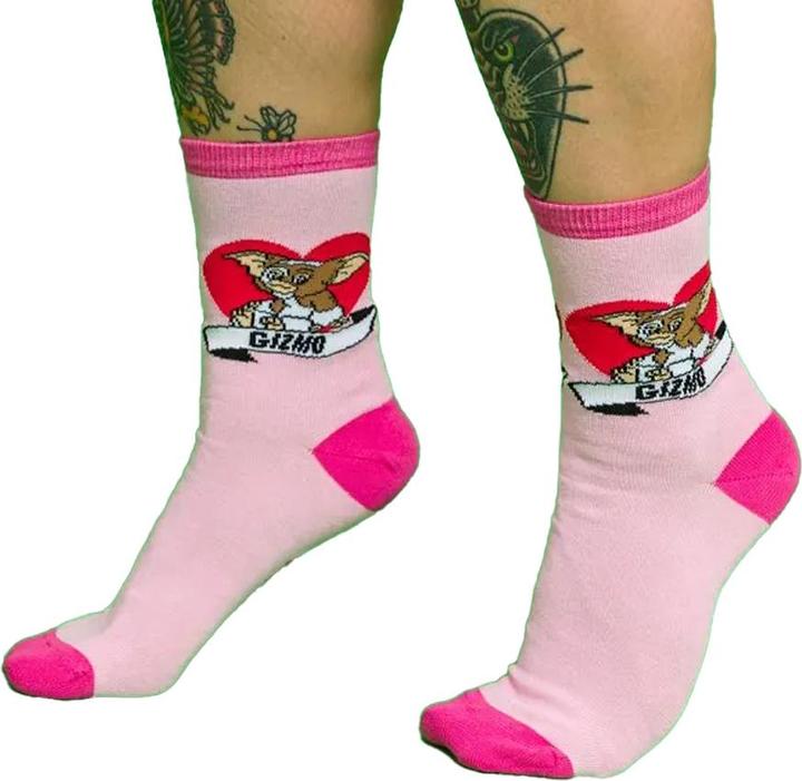 Produktbild Gremlins Knöchelsocken Herzen (37 - 42)