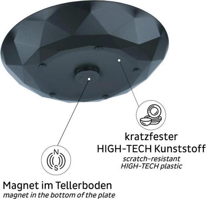 Actual product image Silwy Universal Magnetic Plate, Grey